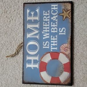 Home Decor (Beach) Wall Sign